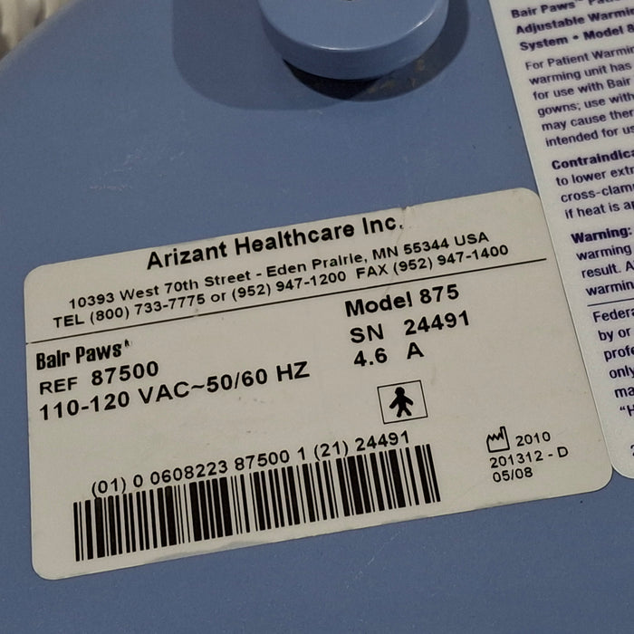 3M Bair Paws 875 Patient Warmer