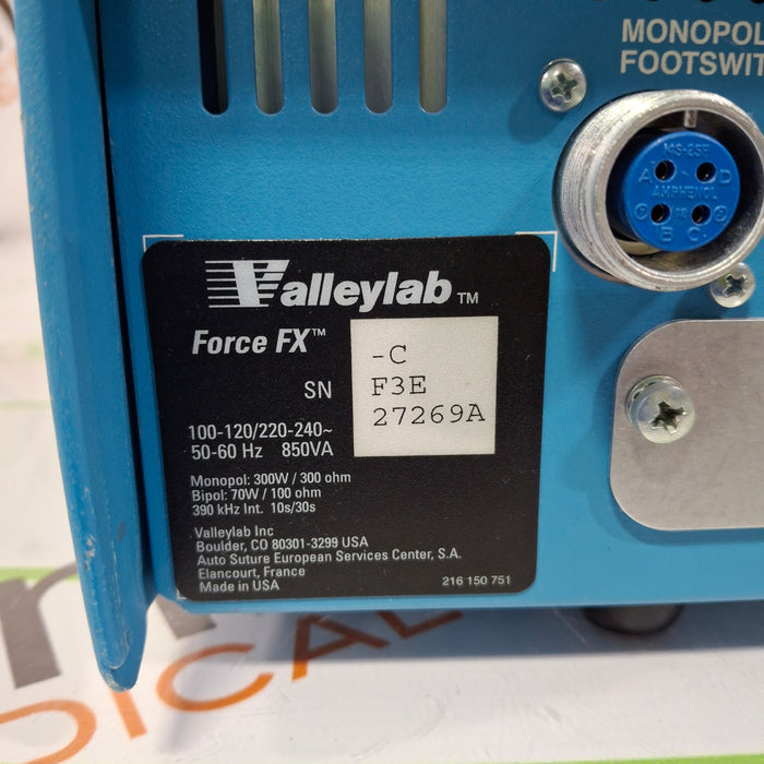 Covidien Valleylab Force FX-C Electrosurgical Generator