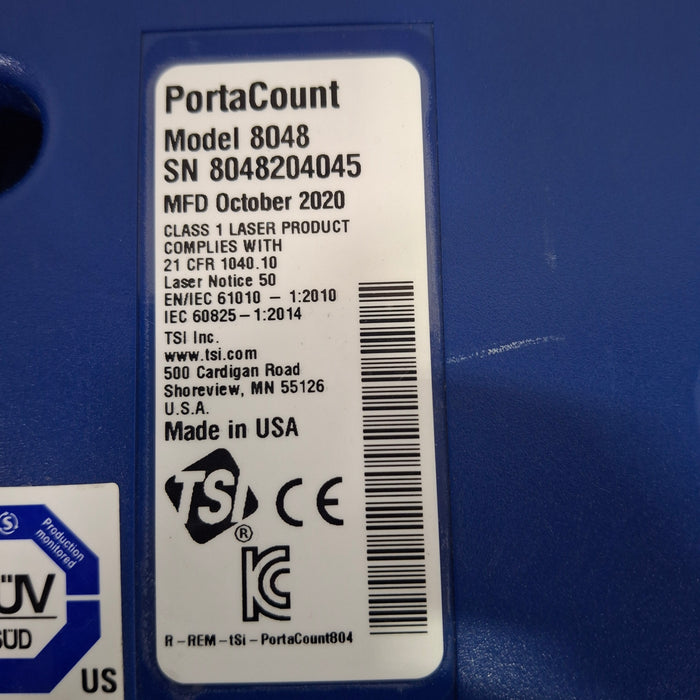 TSI PortaCount 8048 Respirator Fit Tester