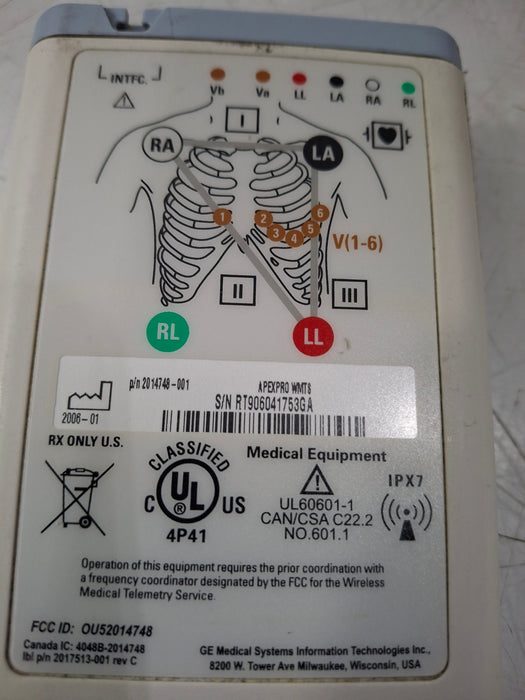 GE Healthcare ApexPro CH Telemetry Transmitter