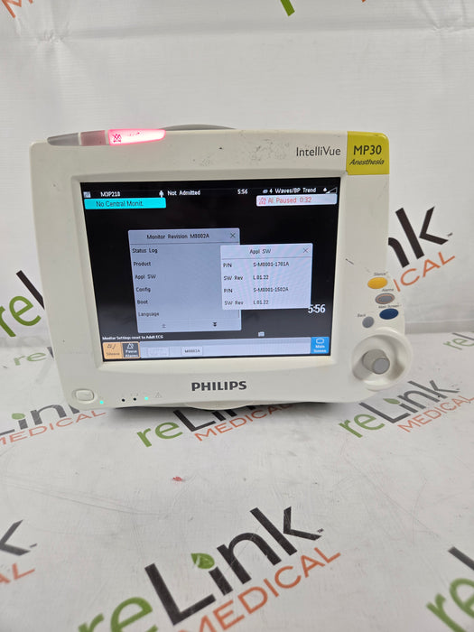 Philips IntelliVue MP30 - Anesthesia Patient Monitor