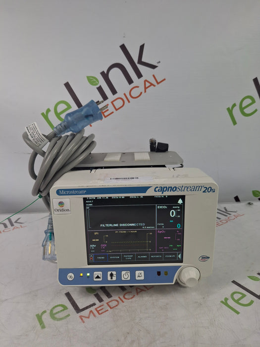 Oridion Capnostream 20P Capnography Monitor