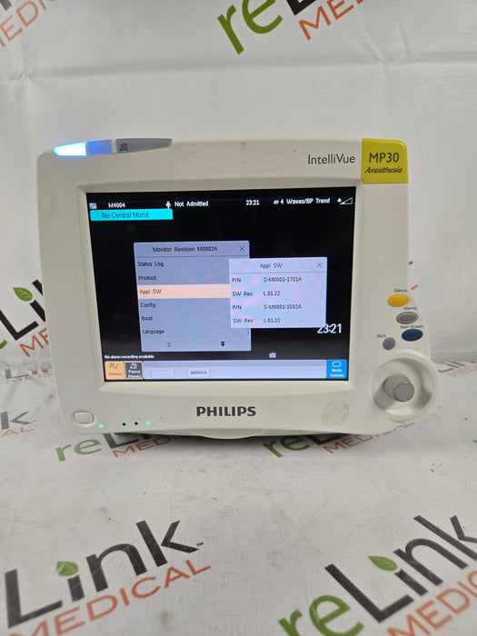 Philips IntelliVue MP30 - Anesthesia Patient Monitor