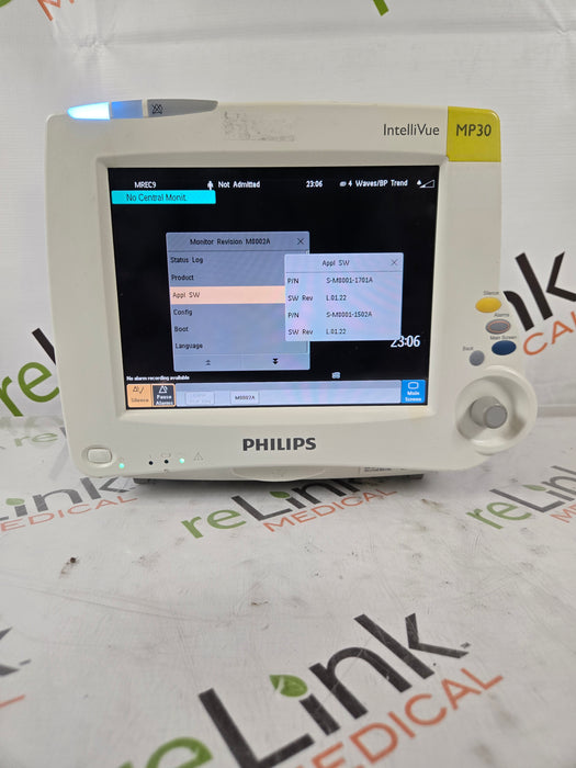 Philips IntelliVue MP30 Patient Monitor