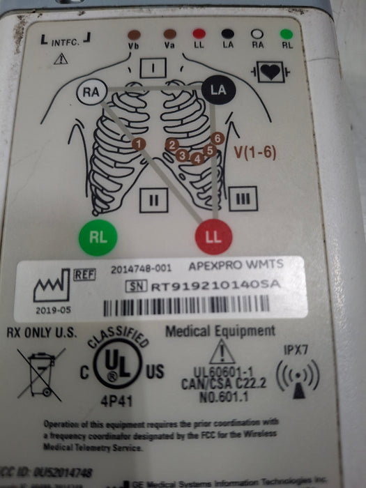 GE Healthcare ApexPro CH Telemetry Transmitter
