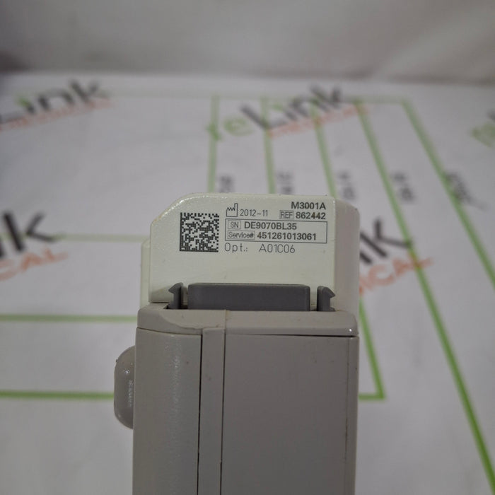 Philips M3001A-A01C06 Fast SpO2, NIBP, ECG, Temp, IBP MMS Module