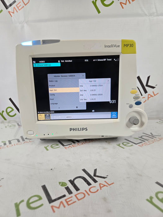 Philips IntelliVue MP30 Patient Monitor