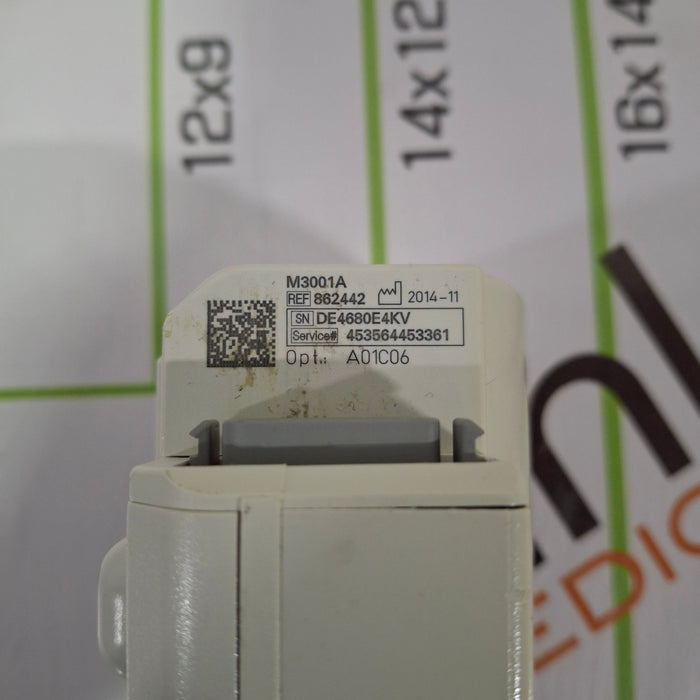 Philips M3001A-A01C06 Fast SpO2, NIBP, ECG, Temp, IBP MMS Module