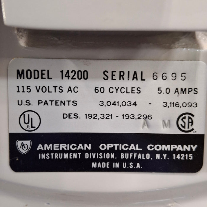 American Optical Model 14200 Ophthalmic Chair