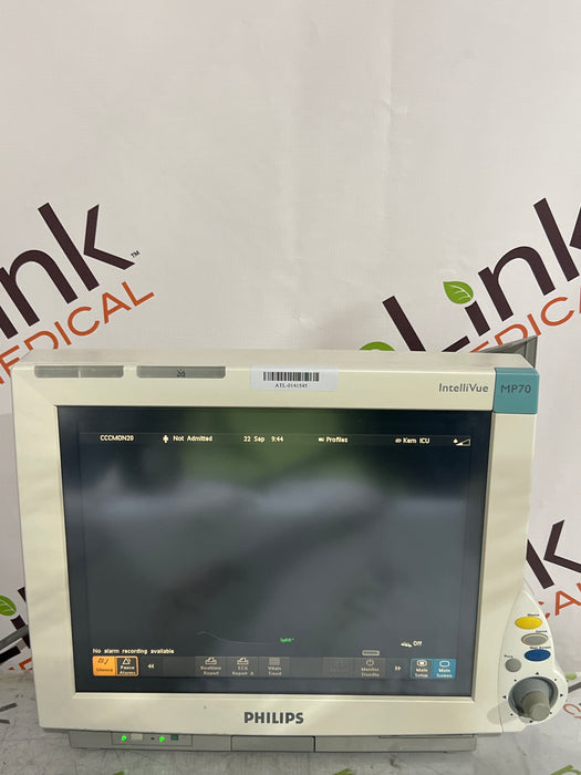 Philips IntelliVue MP70 Patient Monitor
