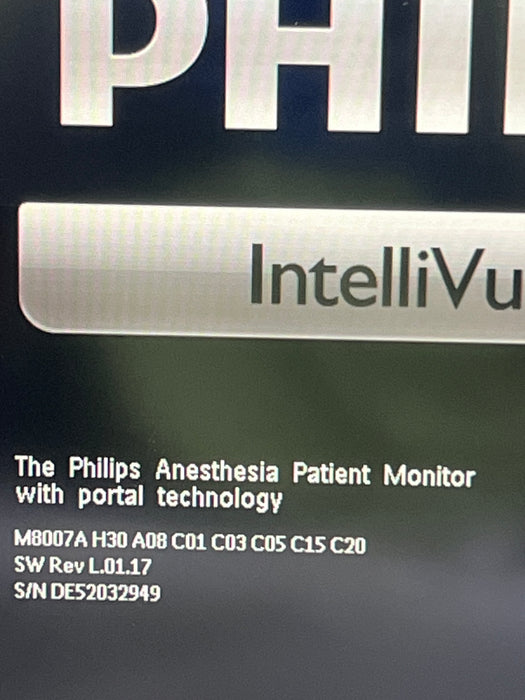 Philips IntelliVue MP70 - Anesthesia Patient Monitor