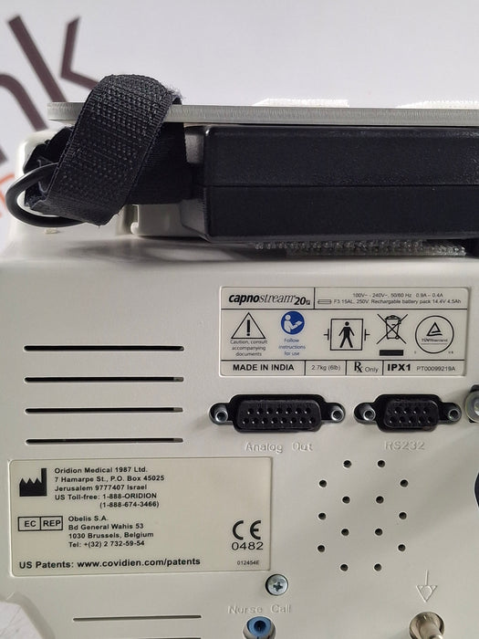 Oridion Capnostream 20P Capnography Monitor