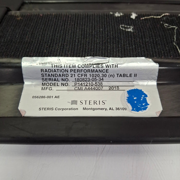 Steris OR P141210 Surgical Table Armboard