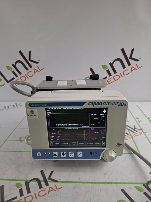 Oridion Capnostream 20P Capnography Monitor