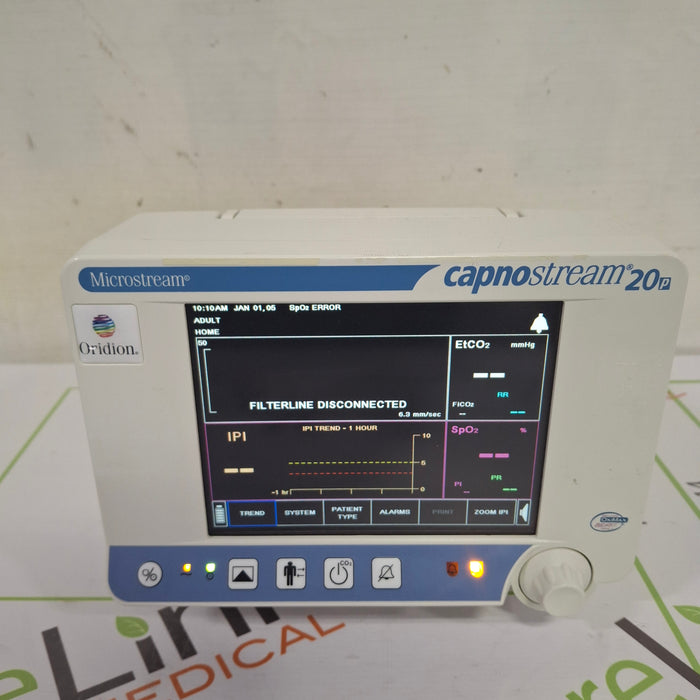 Oridion Capnostream 20P Capnography Monitor