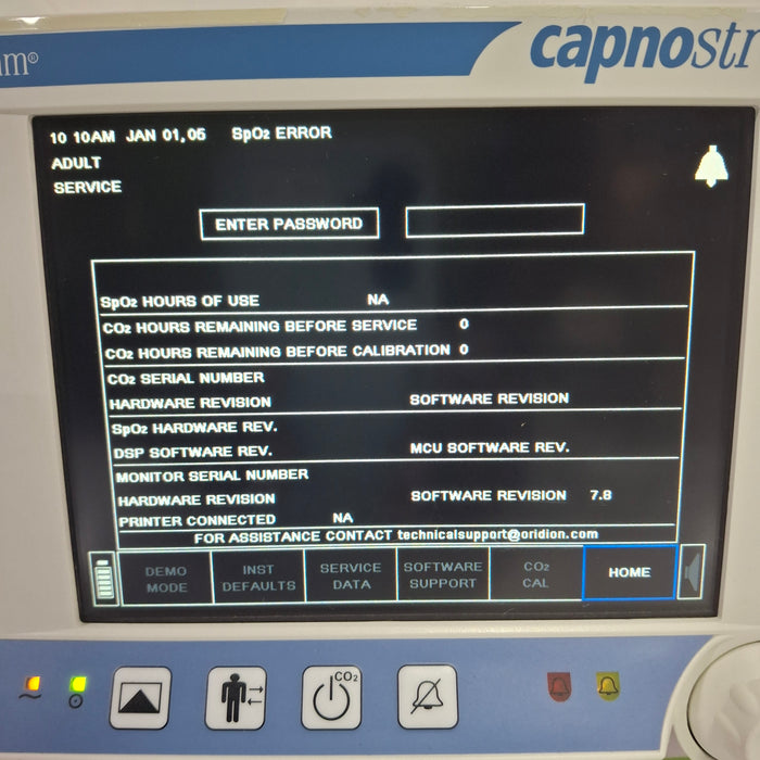 Oridion Capnostream 20P Capnography Monitor
