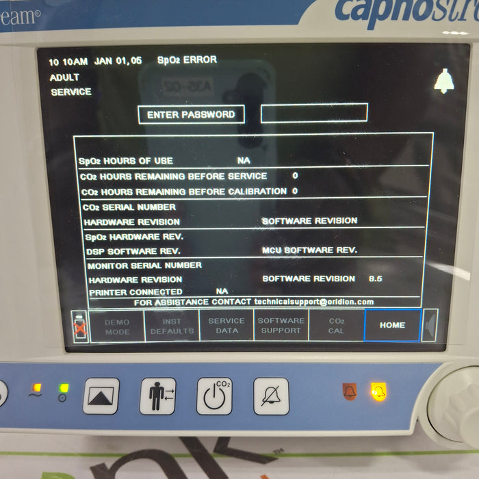 Oridion Capnostream 20P Capnography Monitor