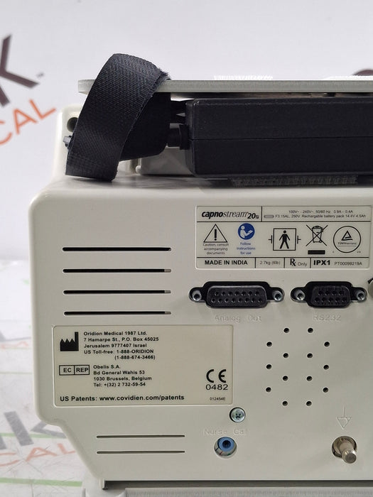 Oridion Capnostream 20P Capnography Monitor