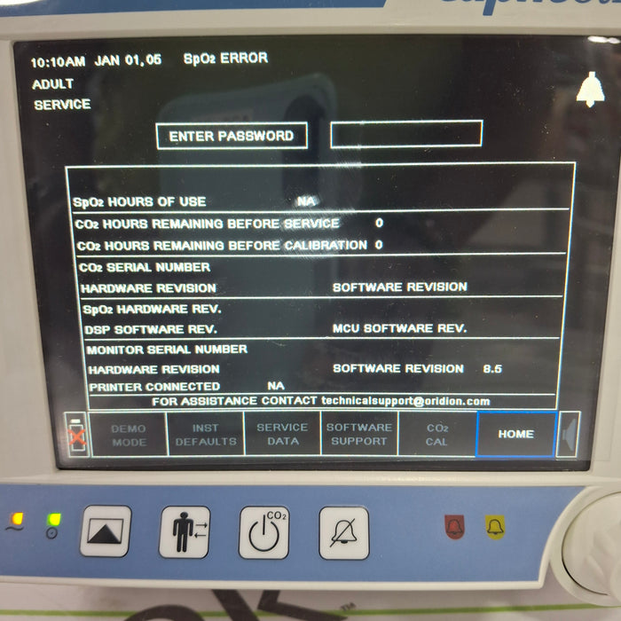 Oridion Capnostream 20P Capnography Monitor
