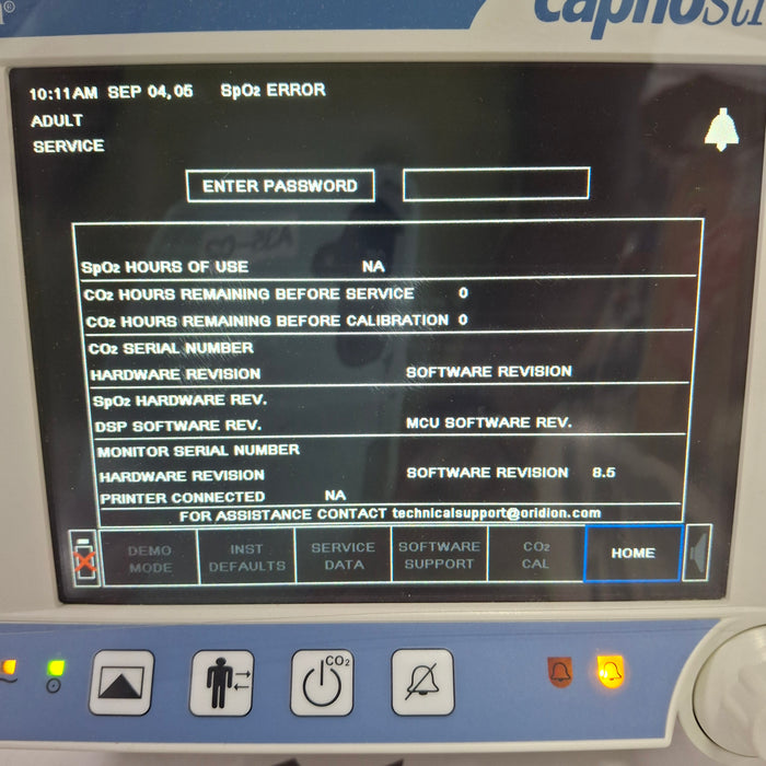 Oridion Capnostream 20P Capnography Monitor