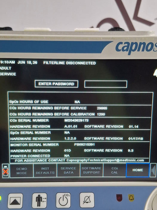 Oridion Capnostream 20P Capnography Monitor