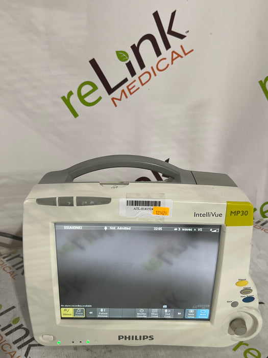 Philips IntelliVue MP30 Patient Monitor