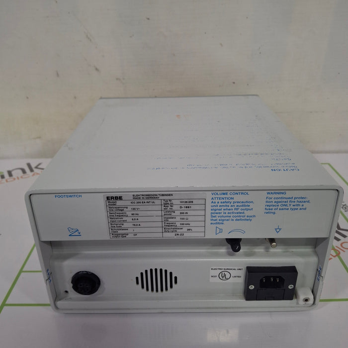 Erbe ICC 200 Electrosurgical Unit