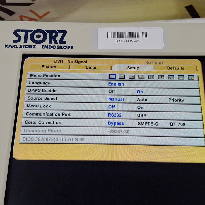 Karl Storz 26" LED HD Surgical Display