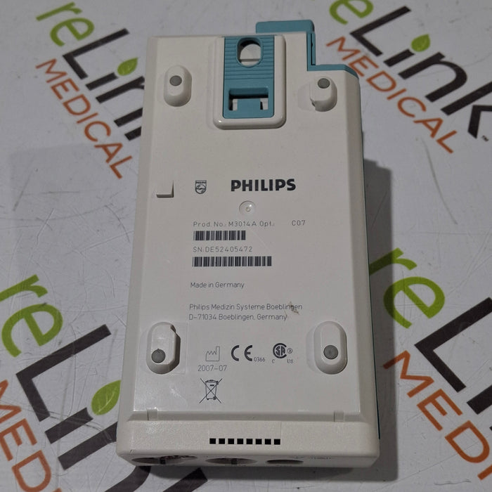 Philips M3014A Opt C07 CO2, Pressure, Temp Module