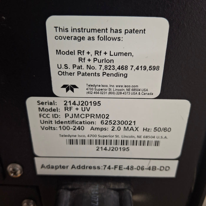 Teledyne ISCO CombiFlash Rf+ Chromatography System
