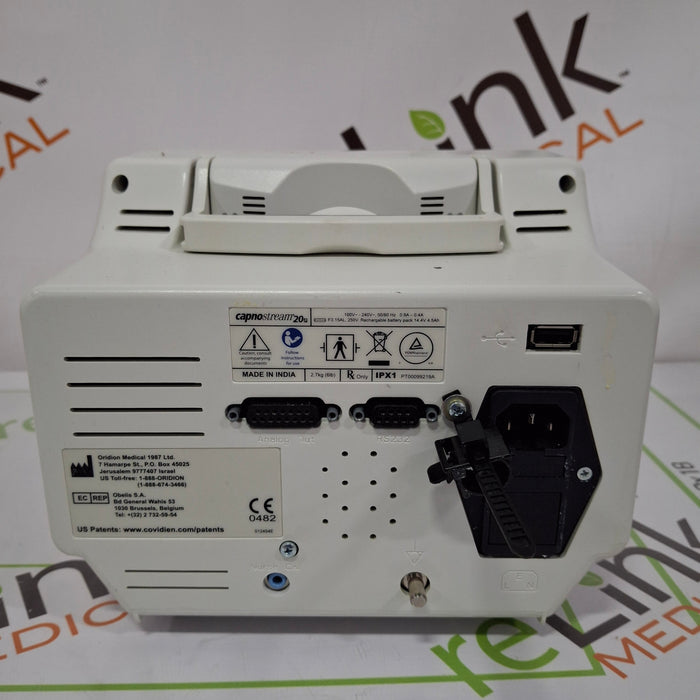 Oridion Capnostream 20P Capnography Monitor