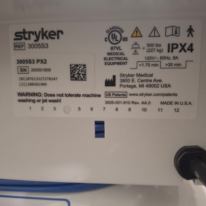 Stryker Secure III 3005 Hospital Bed