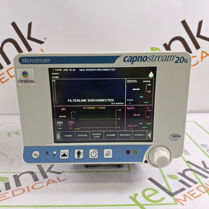 Oridion Capnostream 20P Capnography Monitor