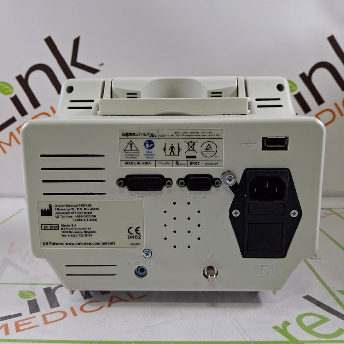 Oridion Capnostream 20P Capnography Monitor