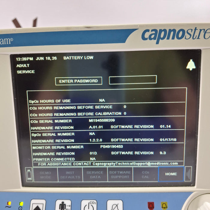 Oridion Capnostream 20P Capnography Monitor