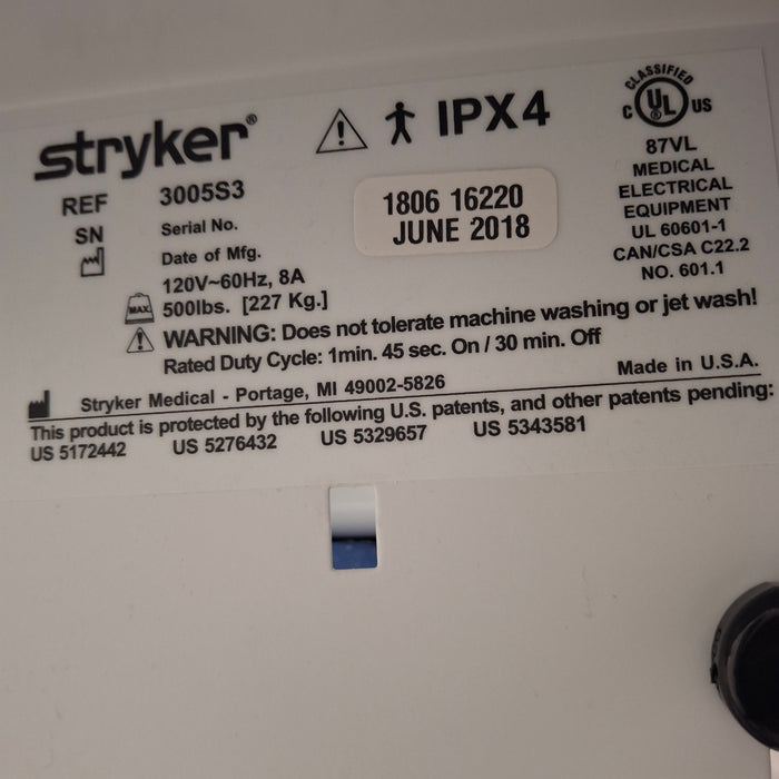 Stryker Secure III 3005 Hospital Bed