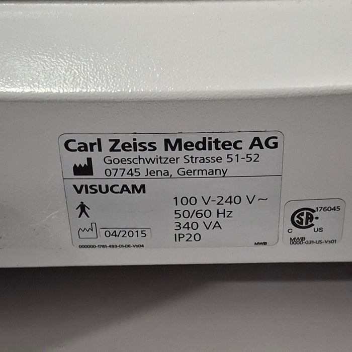 Carl Zeiss Visucam Pro NM Fundus Retinal Camera