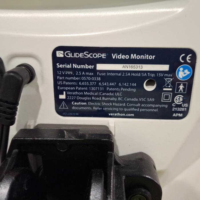 Verathon Medical, Inc Glidescope Video Laryngoscope