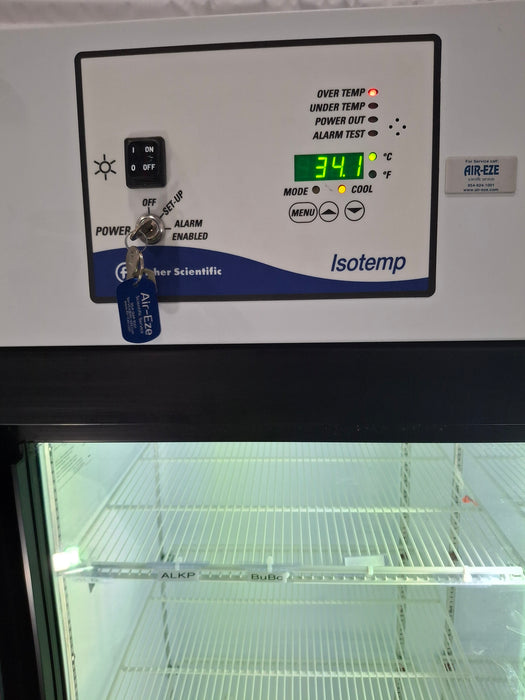 Fisher Scientific MR45PA Glass Door Laboratory Refrigerator