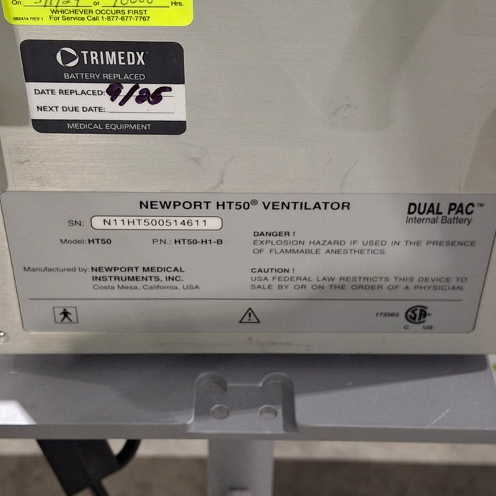 Newport Medical HT50 Ventilator