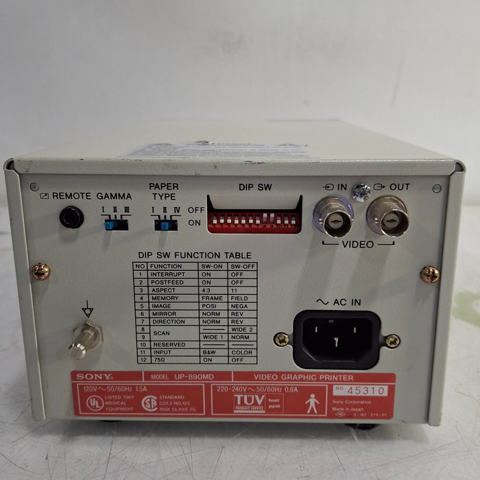 Sony UP-890MD Imager / Printer