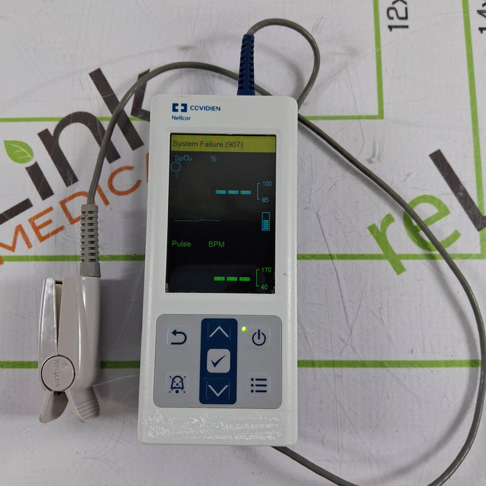 Covidien PM10N Nellcor Portable SpO2 Patient Monitoring System