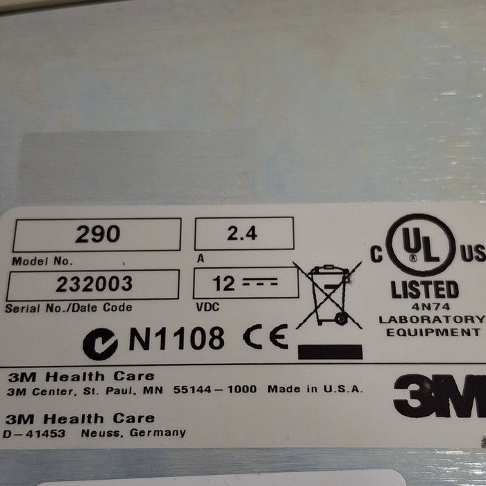3M Attest Model 290 Auto Reader