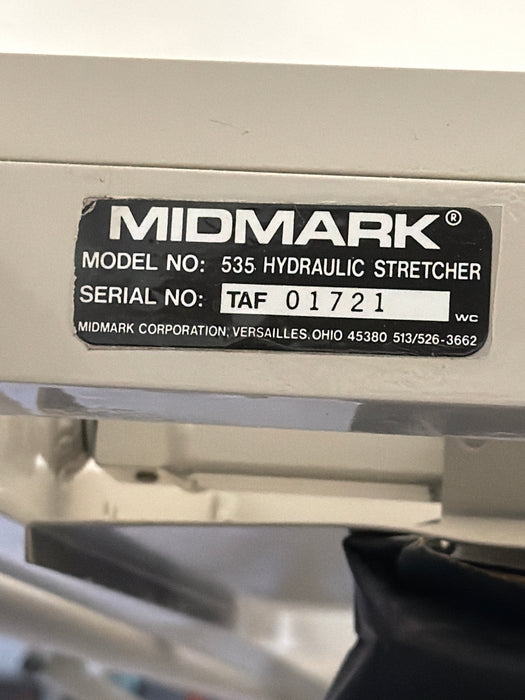 Midmark 535 Radiographic Stretcher
