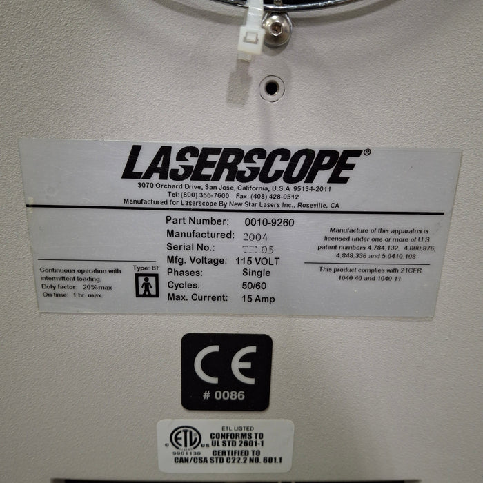 Laserscope Stonelight Laser