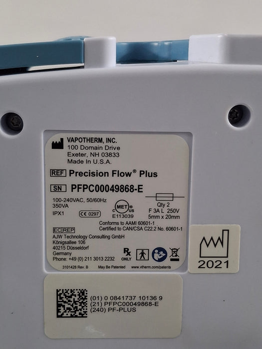 Vapotherm Precision Flow Plus Meter Humidifier