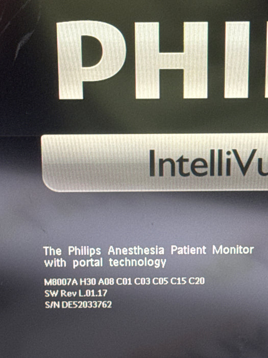 Philips IntelliVue MP70 - Anesthesia Patient Monitor