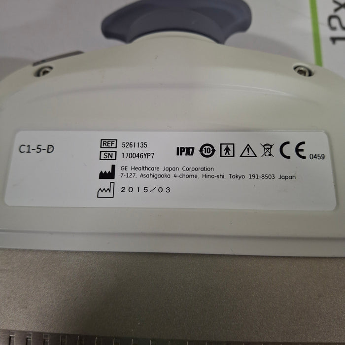 GE Healthcare C1-5-D Convex Transducer