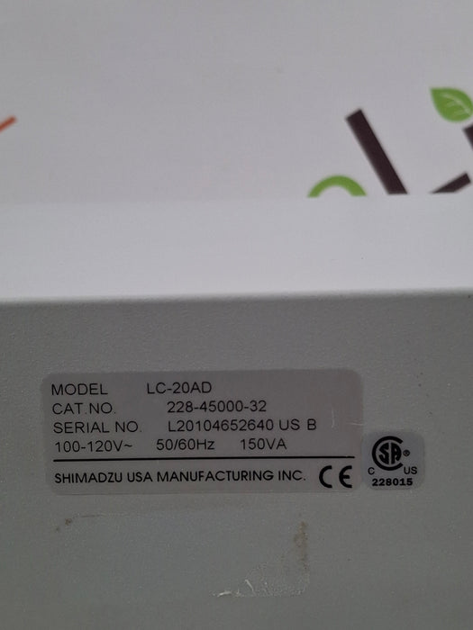 Shimadzu LC-20AD Prominence Liquid Chromograph