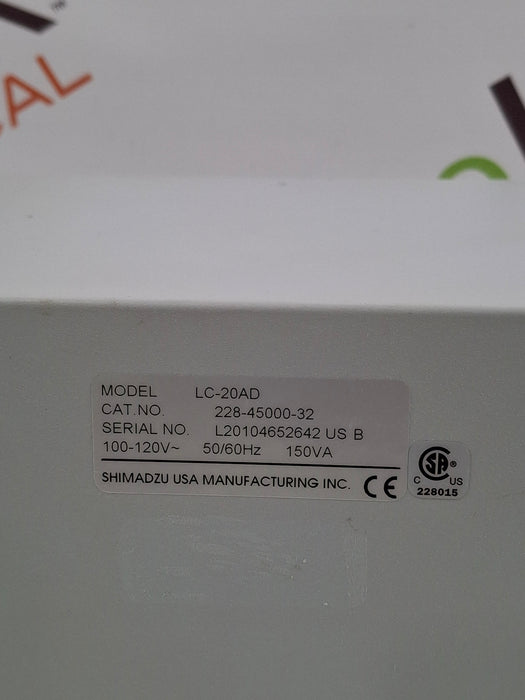 Shimadzu LC-20AD Prominence Liquid Chromograph
